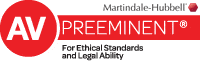 Martin-Hubell - AV Preeminent - For Ethical Standards and Legal Ability